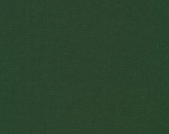 HUNTER GREEN Kona Cotton for Robert Kaufman Fabrics