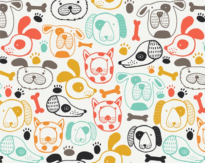 Woof This Way by Jessica Swift from Oh, Woof! for Art Gallery Fabrics