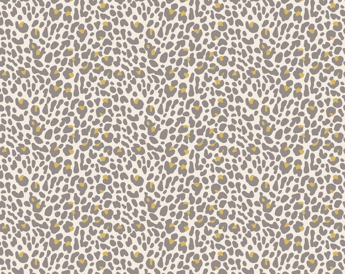 Leo & Savannah Leopard Cream by Deena Rutter for Riley Blake Designs