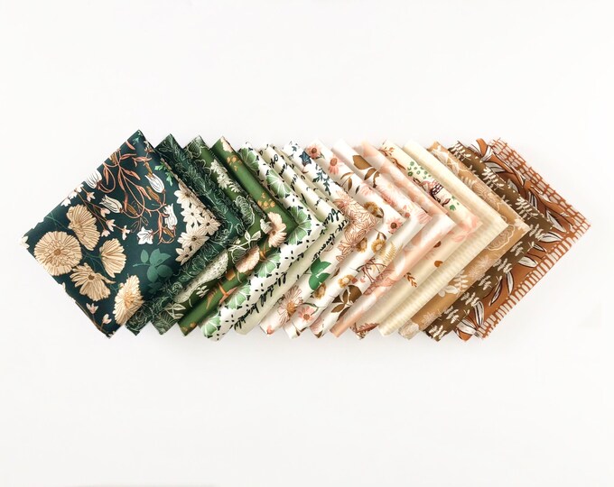 Wild Forgotten - 16 piece Fat Quarter Bundle by Bonnie Christine for Art Gallery Fabrics
