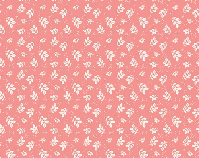 Renew Leaves Coral by Sandy Gervais for Riley Blake Designs