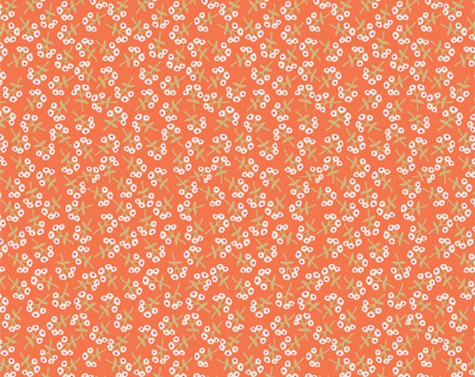 Sweet Floret Peach from Open Heart by Maureen Cracknell for Art Gallery Fabrics