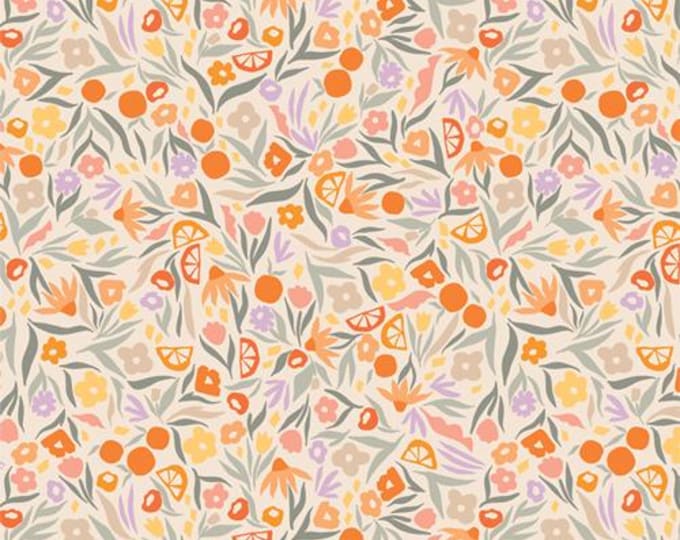Floral Zest from Tangerine for Art Gallery Fabrics