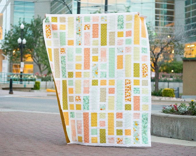 Urban Streets Quilt Pattern - PDF Digital Download - by Taren Studios