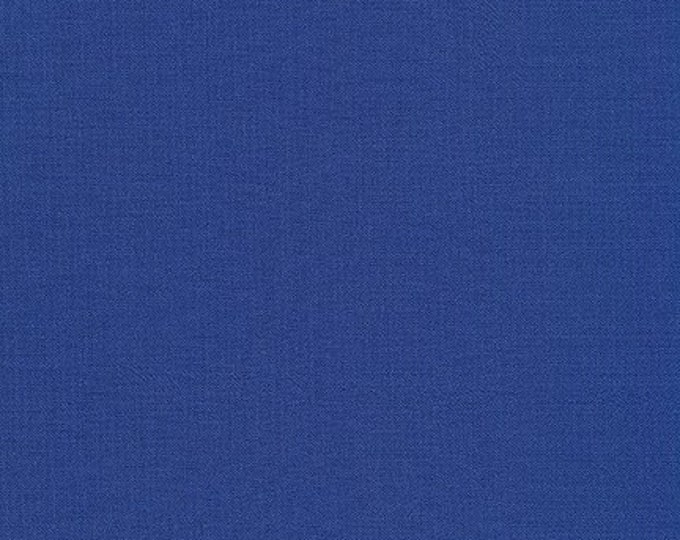 DEEP BLUE Kona Cotton for Robert Kaufman Fabrics