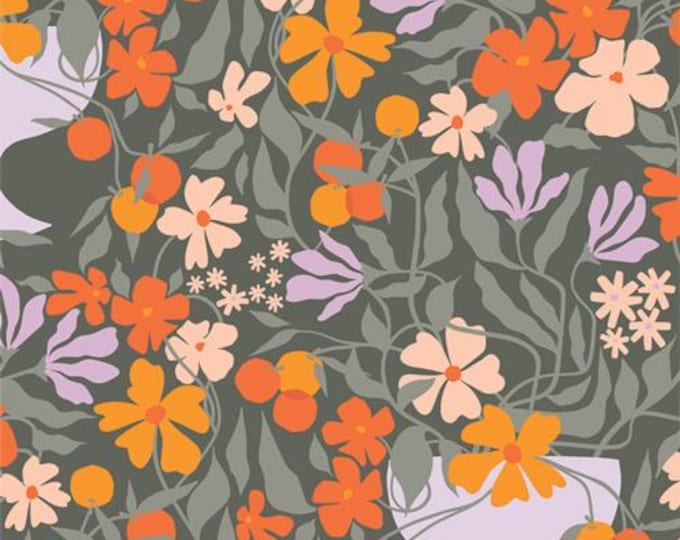 Growing Centerpiece from Tangerine for Art Gallery Fabrics