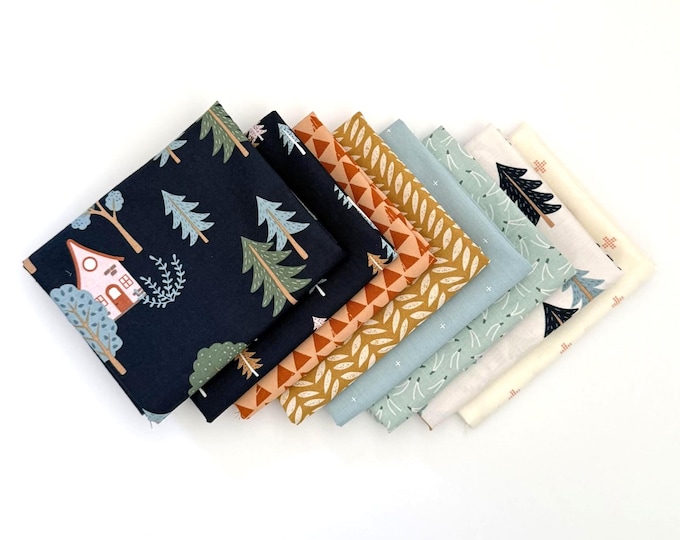 Forest Fun - 8 piece Fat Quarter  Bundle