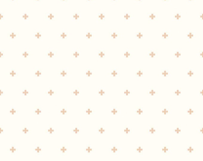 Sunsetridge Crosses Cream by Minki Kim for Riley Blake Designs