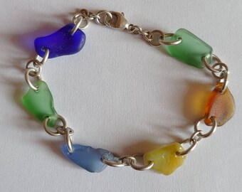Bracelet Moderniste Signé Biche De Bère N°4Bis - Argenté, Longueur 20cm, Occasion Très Bon état