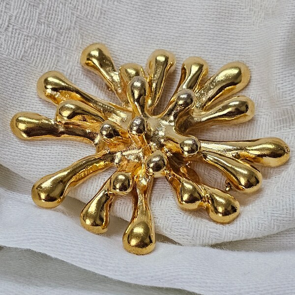 Christian LACROIX | Anemone brooch, vintage, haute couture, brooch