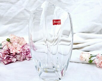 バカラ Baccarat フランス クリスタルガラス リゴット ジベルニー 花瓶 バカラ☆Baccarat クリスタルガラス リゴット ジベルニー 花瓶