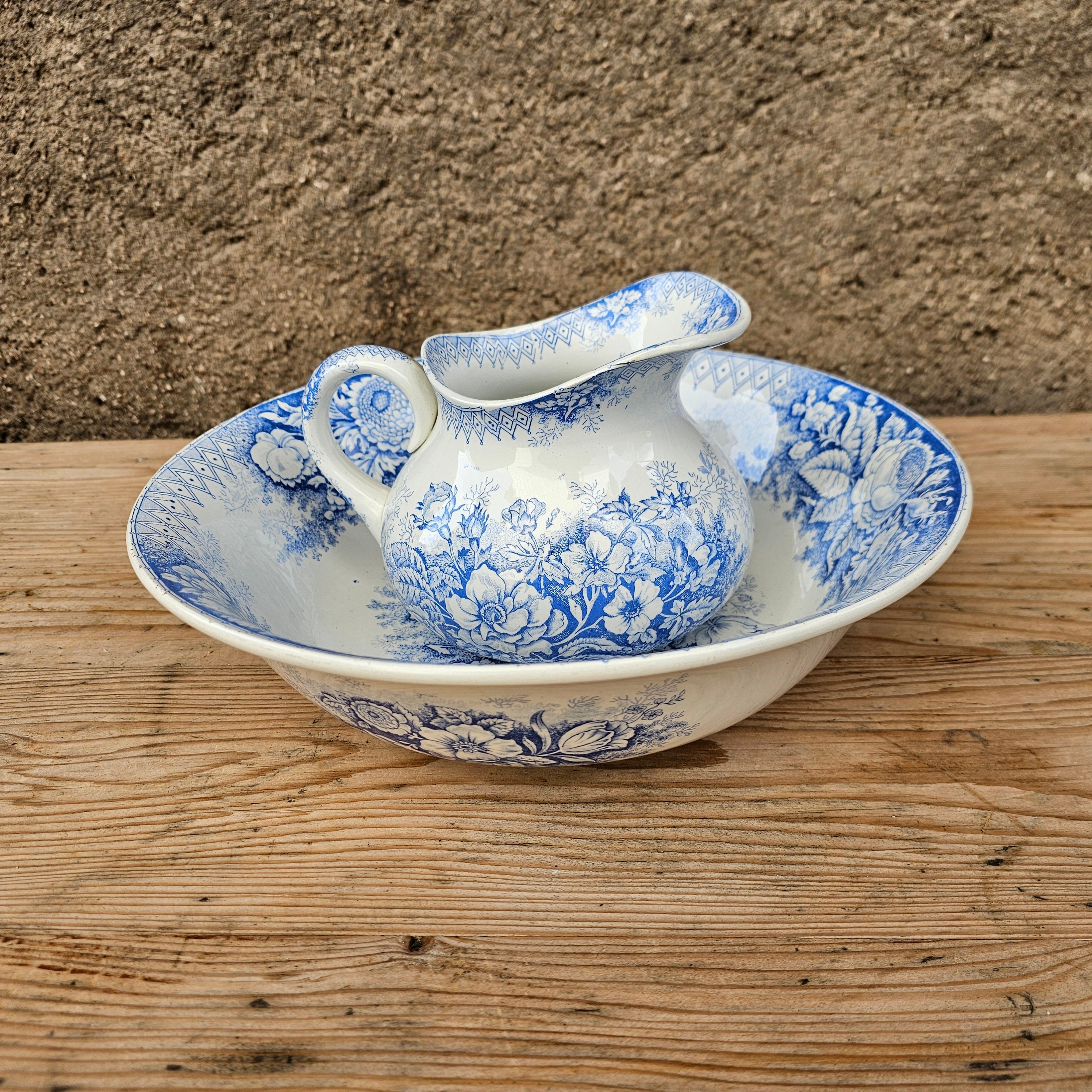 Sarreguemines Jardiniere - Etsy