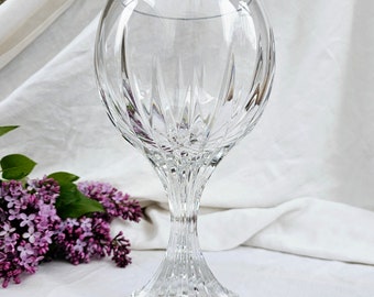 BACCARAT | Rare et grande coupe ou vase en cristal modèle "Masséna", hauteur 24,5 cm