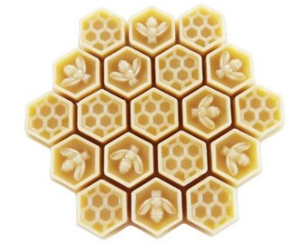 Pure triple filtered Beeswax Melt block, Honey Bee and Honey Comb Tablets, European beeswax