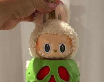 Armario Para Muñecas WALLFID – Mini Guardarropa Con Perchas Y Bolsas Para Peluches De 10/15/20 Cm