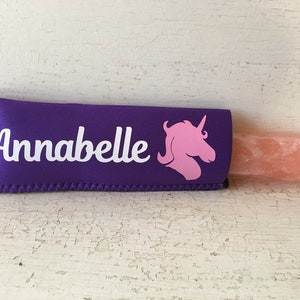 Freeze Pop Holders With Name & Image of Choice