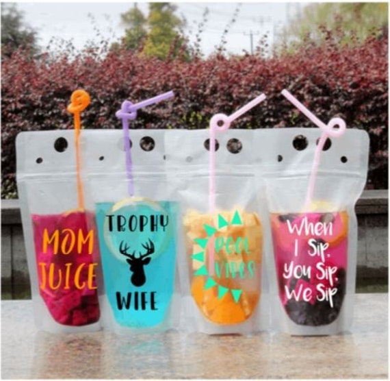 Adult Drink Pouches Etsy Canada