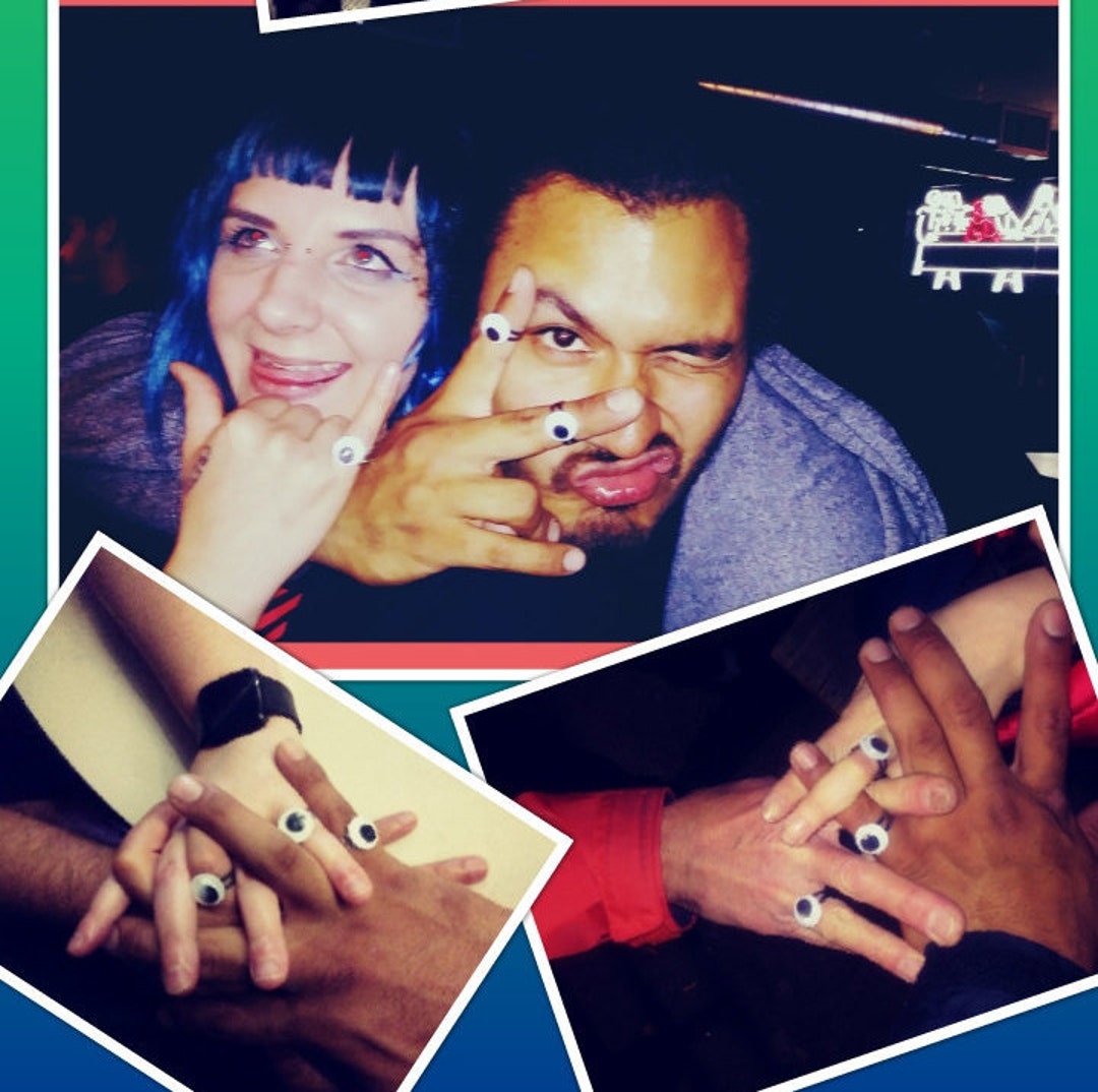 Googly Eye Rings Etsy