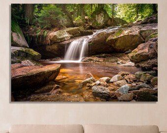 Art deco waterfall | Etsy