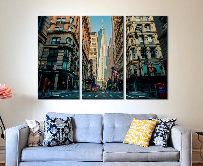 Streets Of New York Art Nyc Wall Decor Canvas