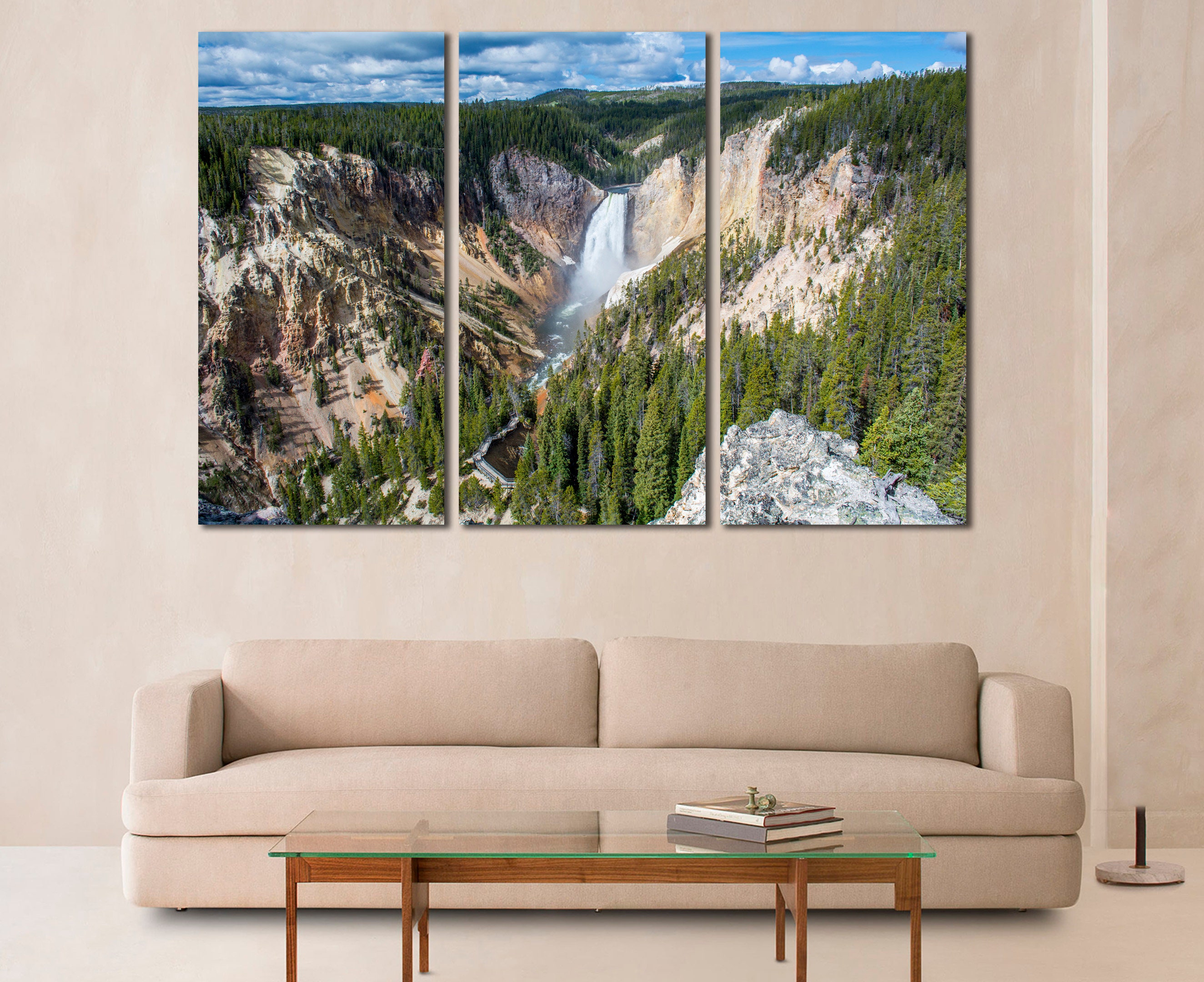 120x80cm Leinwandbild auf Keilrahmen Landschaft Berge Taiwan