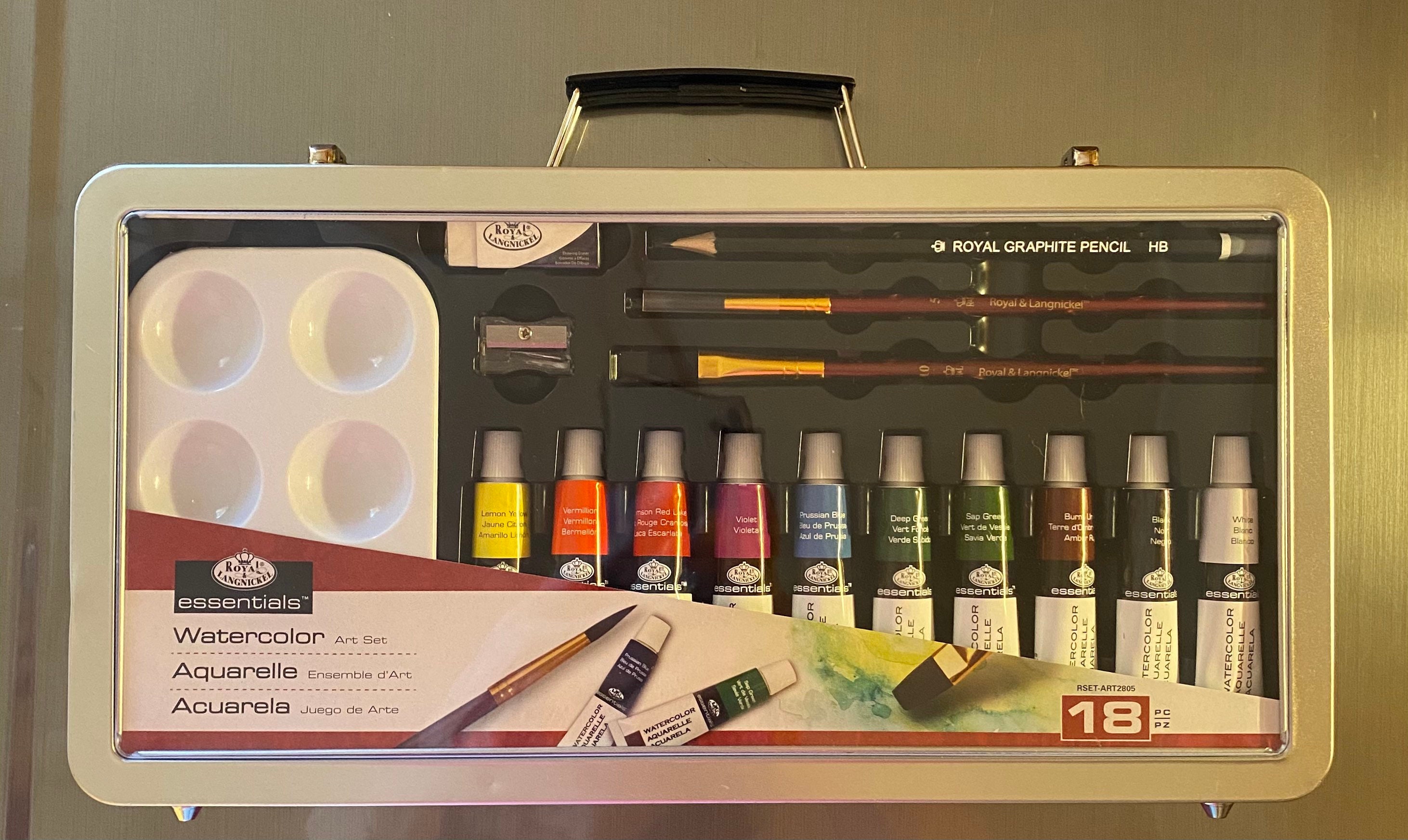 thumbnail image 2 of Royal & Langnickel Watercolor Drawing Art Set - 25pc 2 of 10