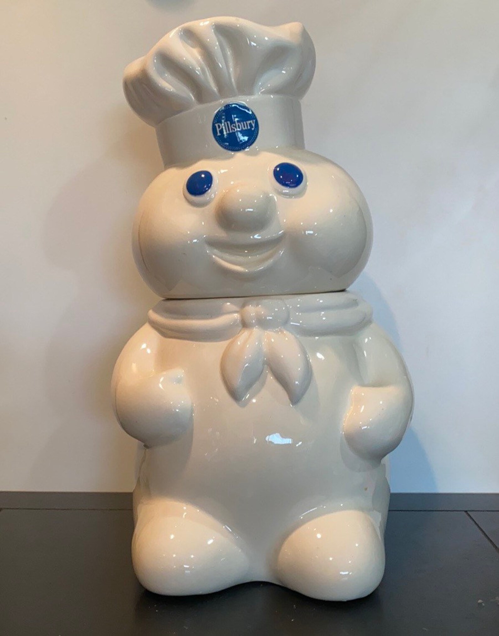 Vintage 1992 Pillsbury Dough Boy Cookie Jar Etsy