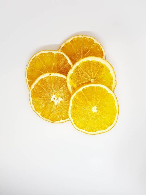 20-100 Dried orange slices decorative potpourri edible art floral supply craft 