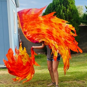 Consuming Fire Worship Flags (double layer)