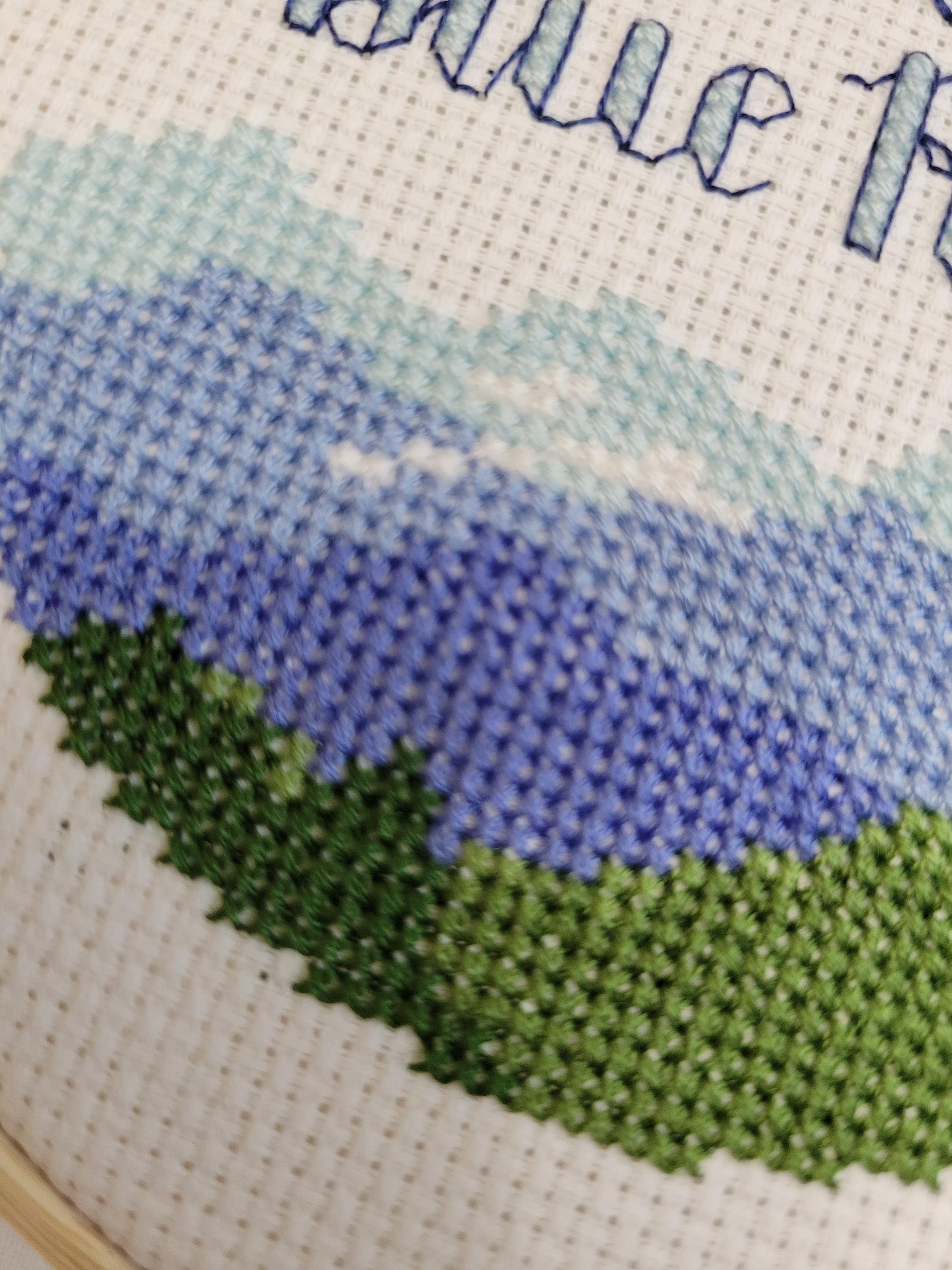 Help WNC, Blue Ridge Cross Stitch Pattern PDF - Etsy