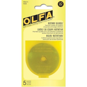 Olfa 60mm Rotary Blades (5 pack)