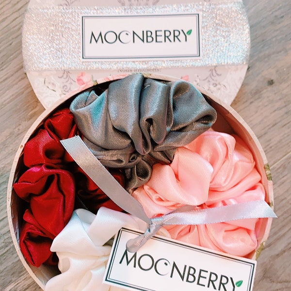 100% Mulberry Silk Scrunchy