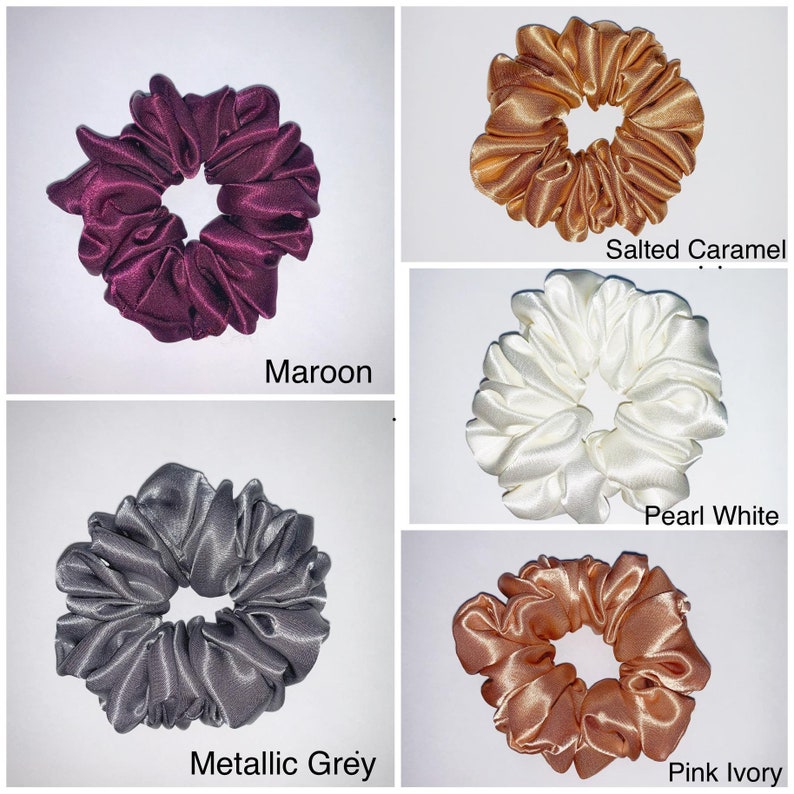 100% Mulberry Silk Scrunchy zdjęcie 6