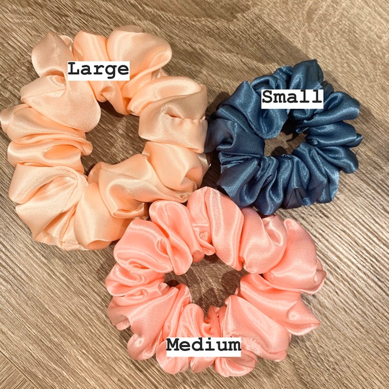 100% Mulberry Silk Scrunchy zdjęcie 3