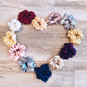 100% Mulberry Silk Scrunchy zdjęcie 7