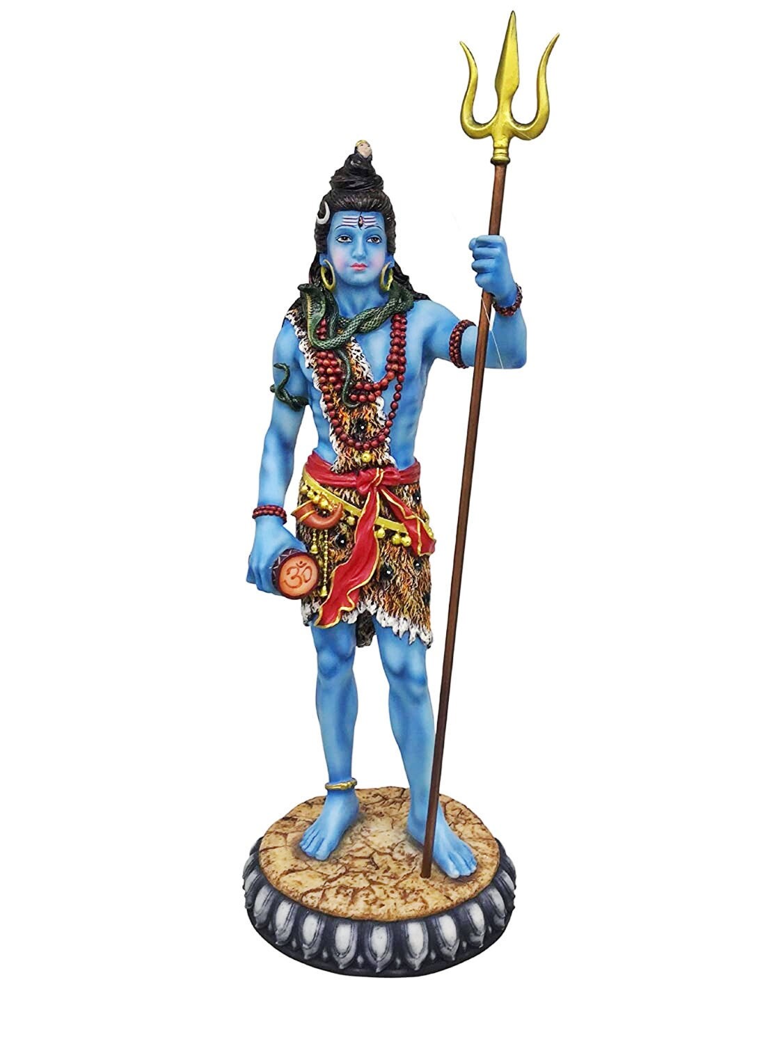 Buy Large Standing Shiv Ji Statue-20 Inches resin-shiva Idol/shiv ...