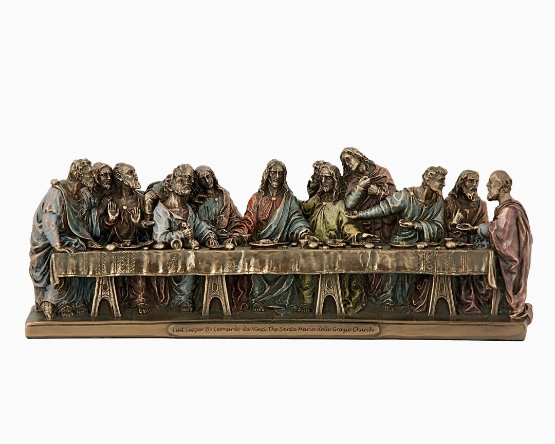 The Last Supper Depiction by Leonardo Da Vinci Showpiece Gift for ...