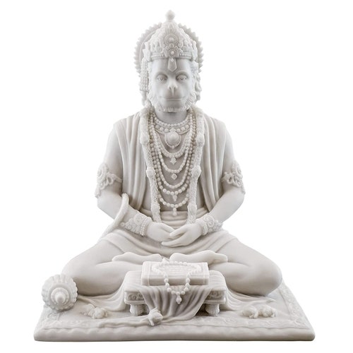 Sitting Hanuman Idol-Meditation Pose-(8.5