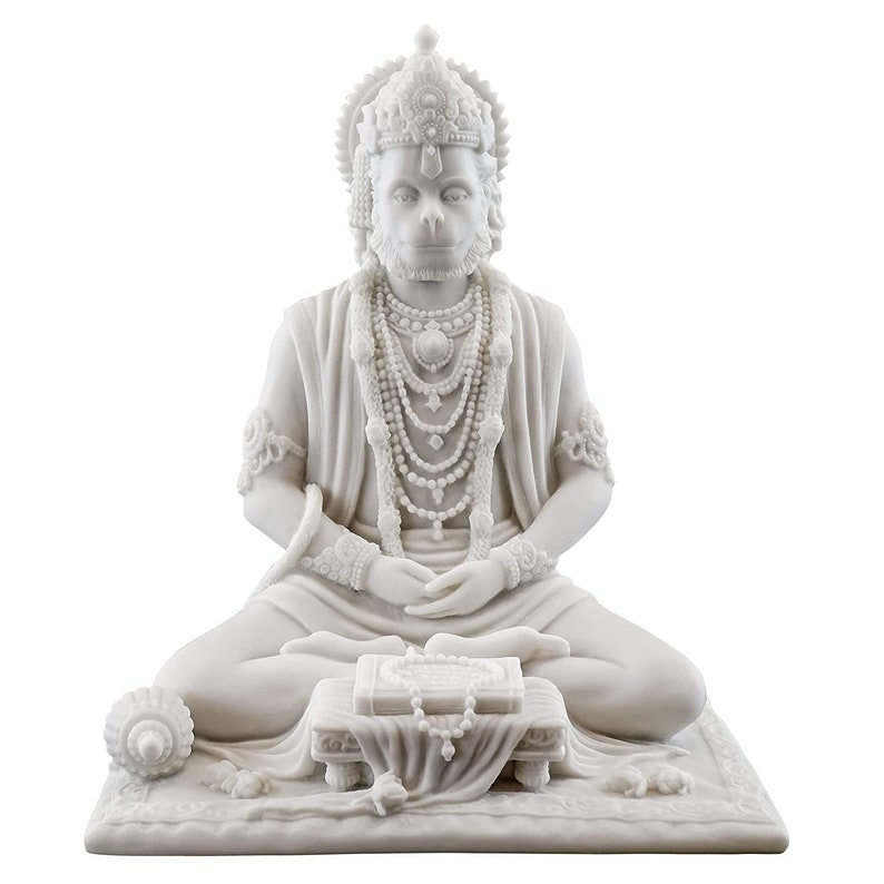 Sitting Hanuman Idol-Meditation Pose-(8.5