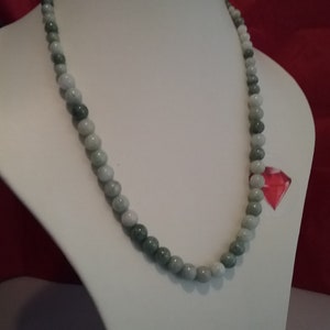 beaded jadeite necklace
