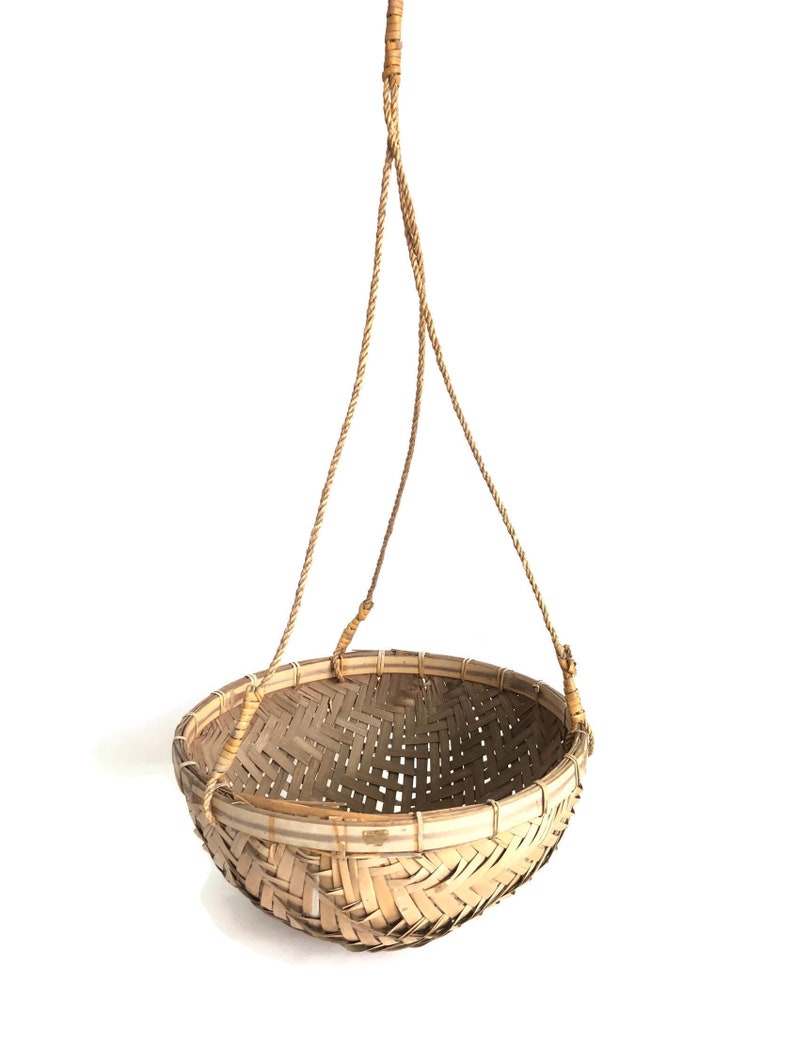 Vintage Chinese Fishing Basket