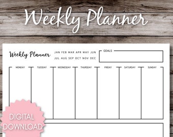 Weekly Planner Printable