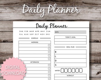 Daily Planner Printable
