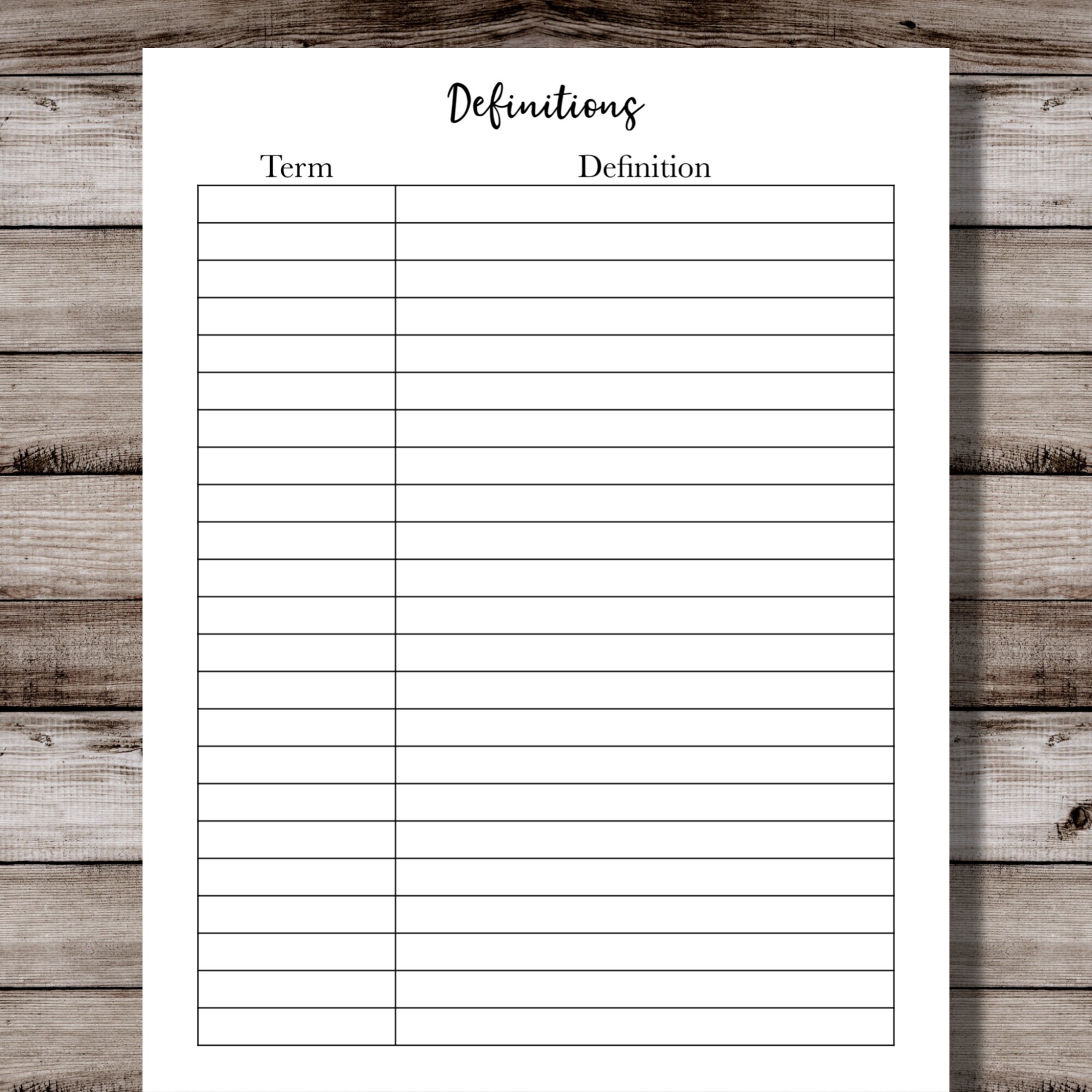 Student Planner Printable Etsy Student Planner Printable Etsy