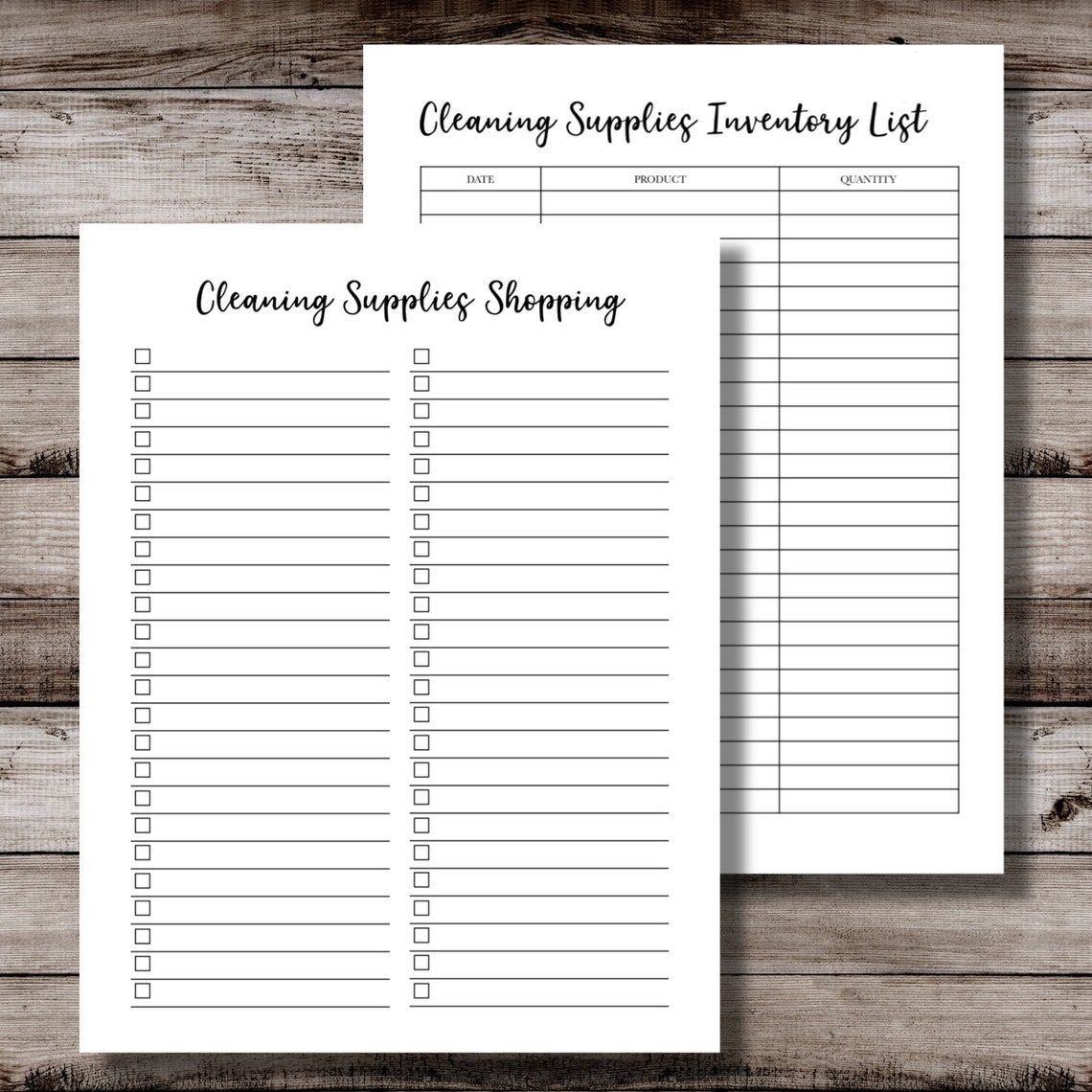 Cleaning Binder Printable - Etsy