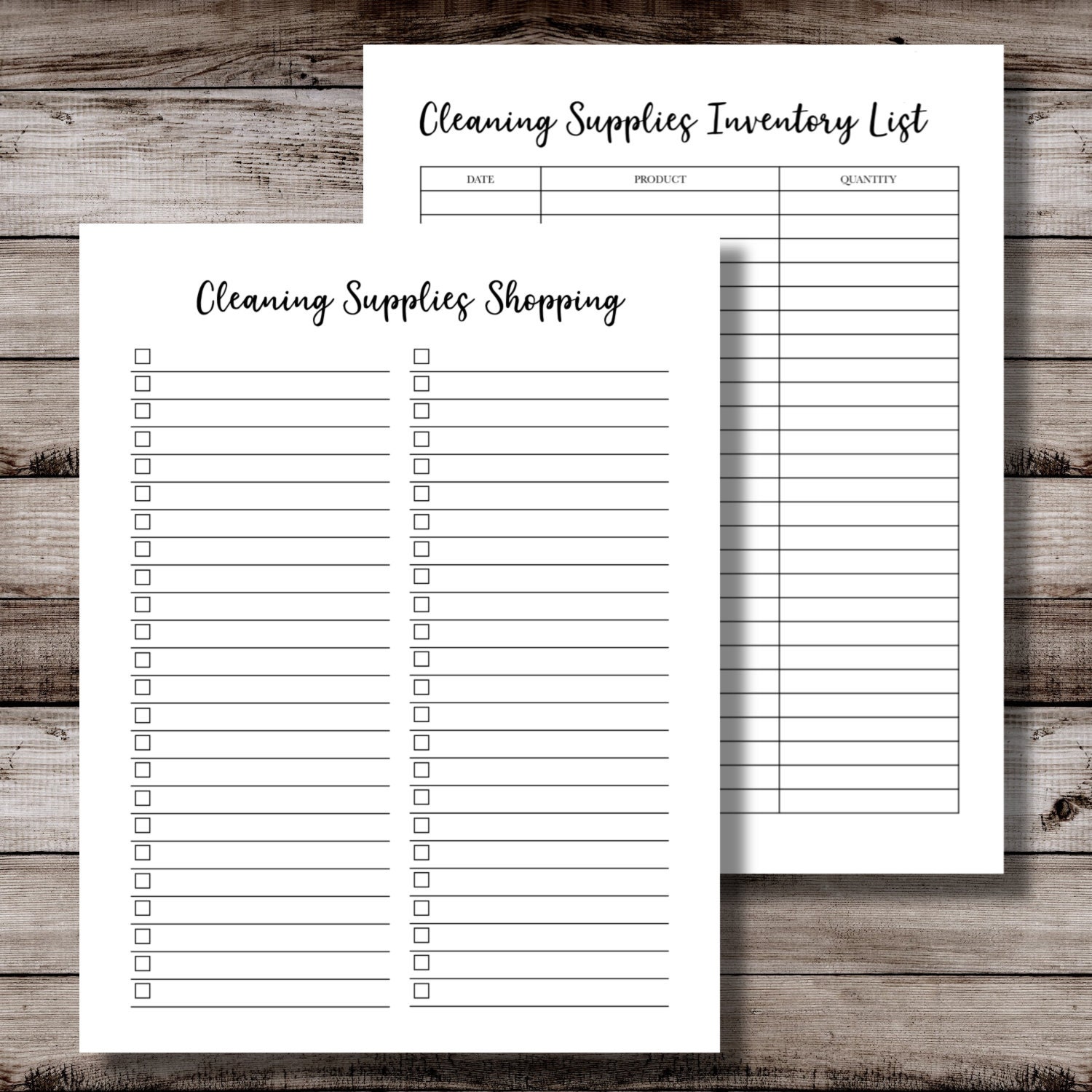 Cleaning Binder Printable - Etsy