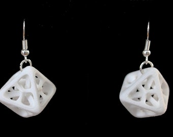 Octohedron Earrings