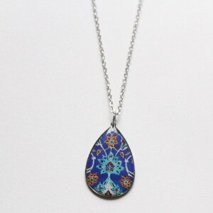 Persian Stainless steel necklace with an amazing shape and oriental patterns image 2