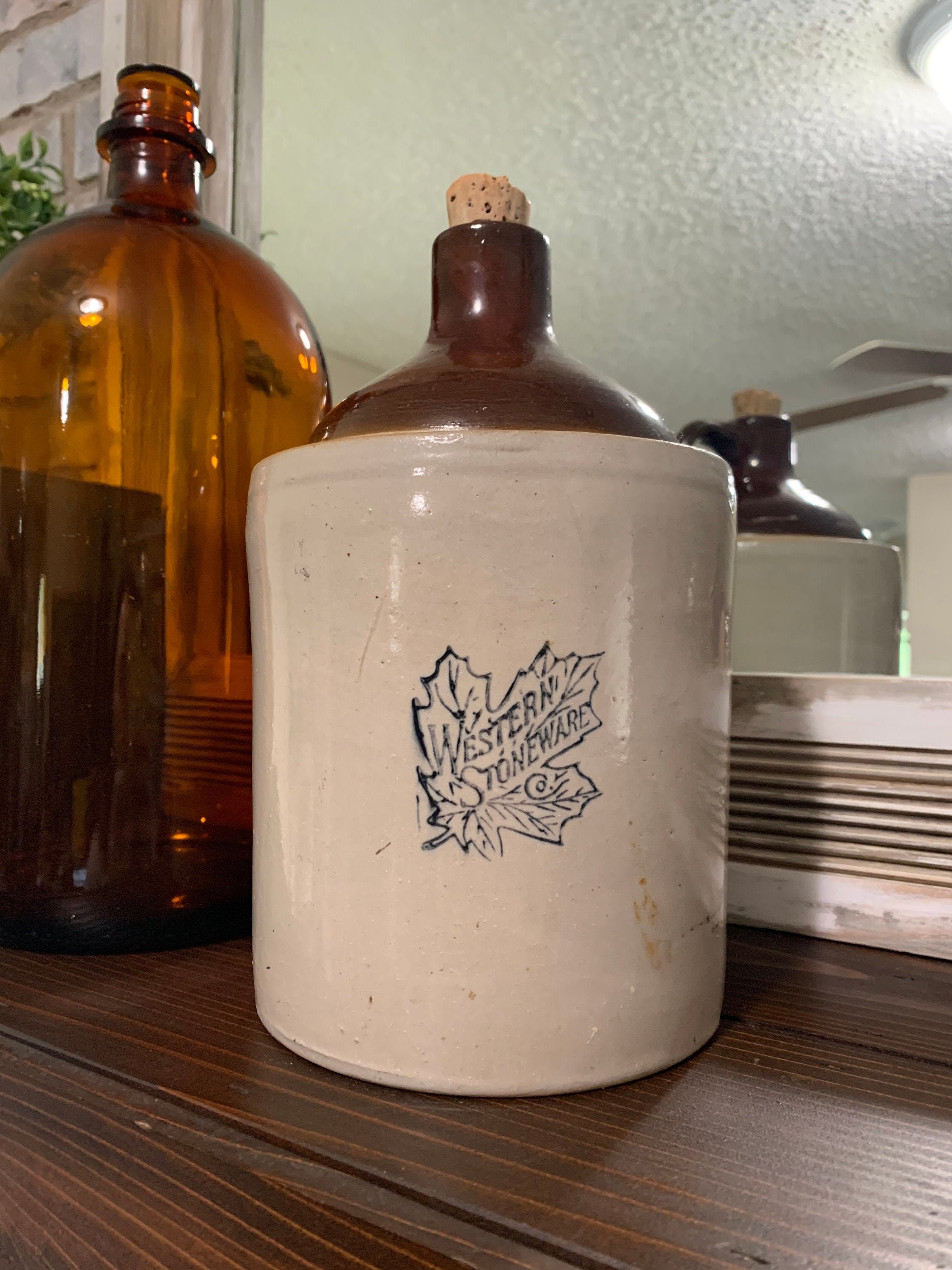 Western Stoneware JugAntique Etsy