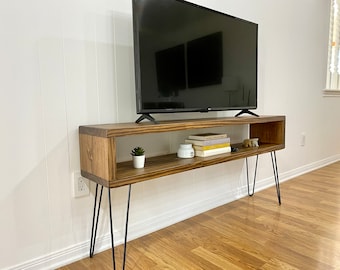 Tv Table / Media Table / Tv Stand hand-made in Austin, Texas!